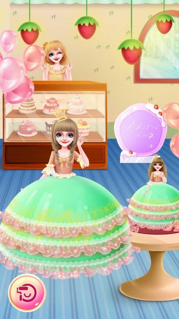 公主裙蛋糕制作5