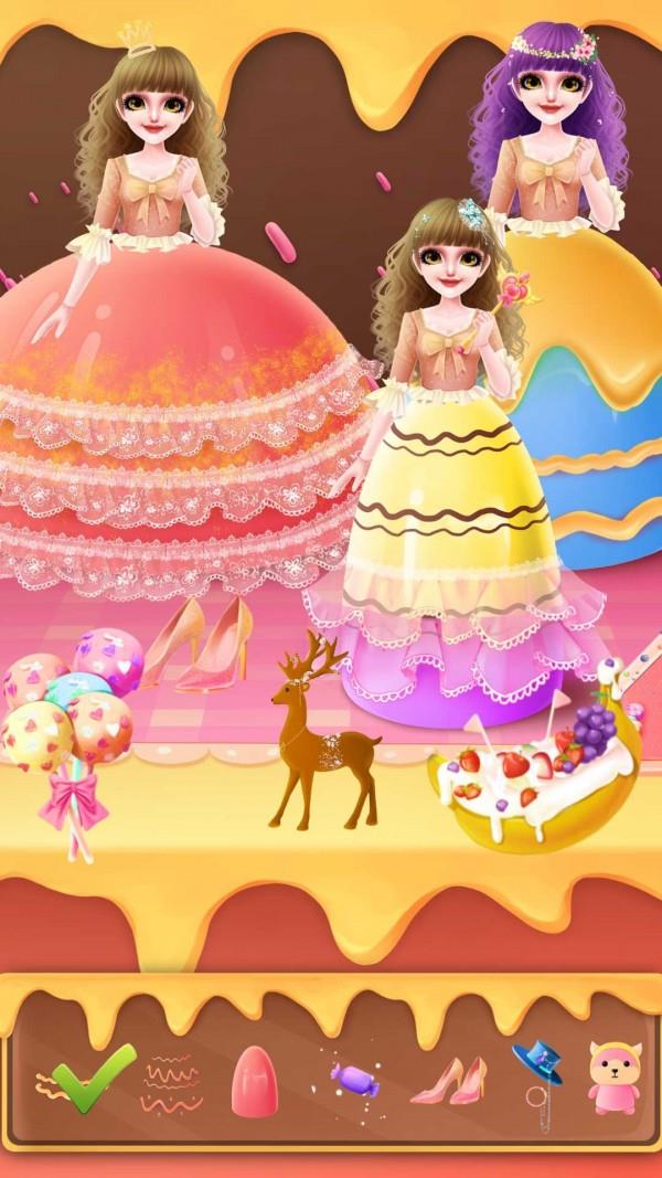 公主裙蛋糕制作4