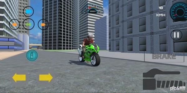 城市摩托模拟驾驶3D3