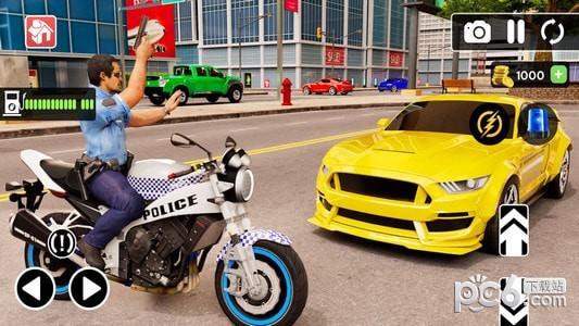 警察摩托车驾驶模拟器3d2