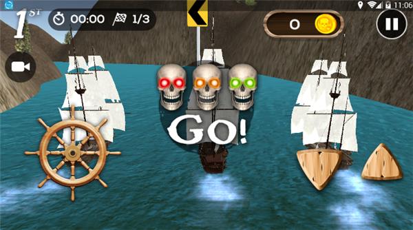 海盗船赛艇3D2