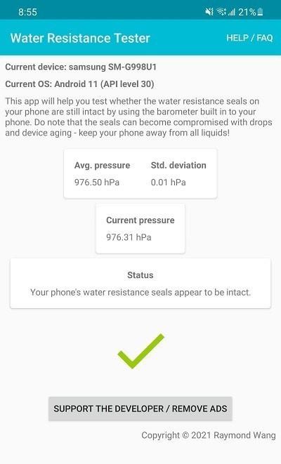 Water Resistance Tester1