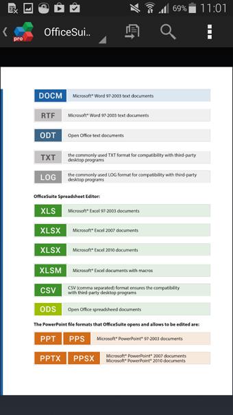 OfficeSuite Pro办公套件3