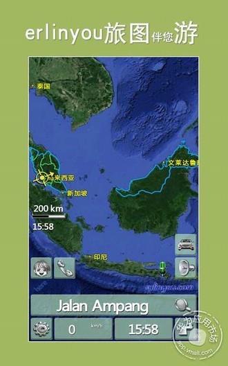 马来西亚地图中文版1