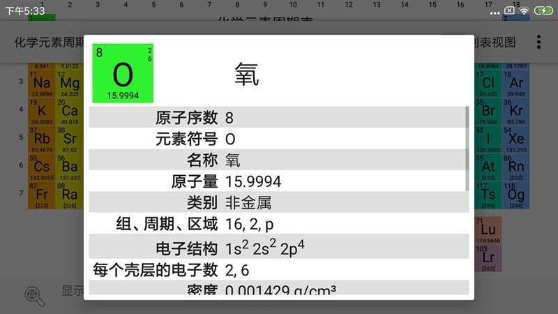 化学元素周期表4