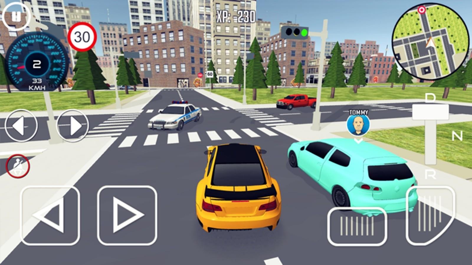 真实模拟城市跑车正版4