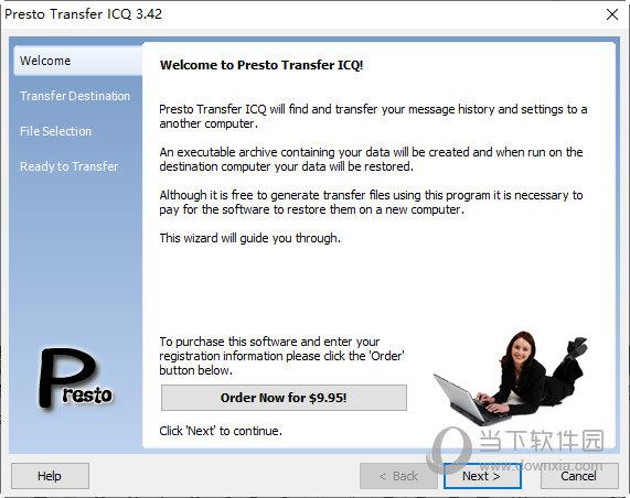 Presto Transfer ICQ