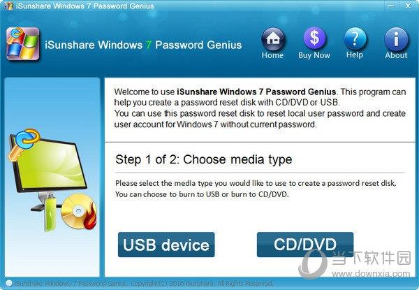 iSunshare Windows 7 Password Genius