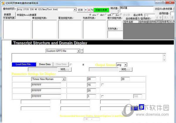 亿彩网页表单批量自动填写助手