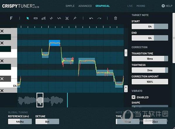 CrushedPixel CrispyTuner(修音插件) V1.0.1.2 官方版