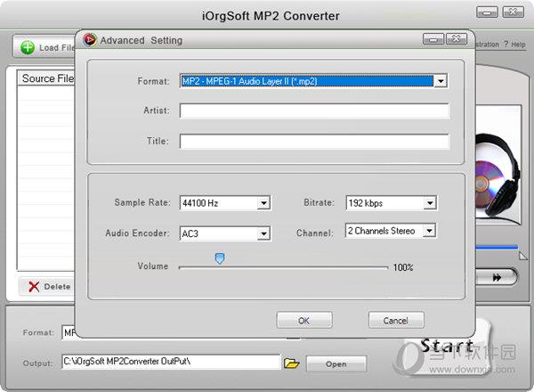 iOrgSoft MP2 Converter