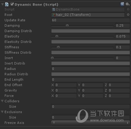 Dynamic Bone(动态骨骼插件) V1.2.0 绿色免费版