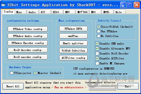 Vista Codec Package