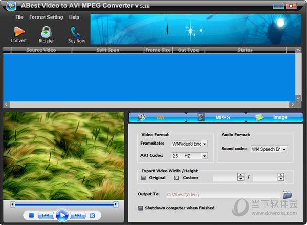 ABest Video to AVI MPEG Converter V5.18 免费版