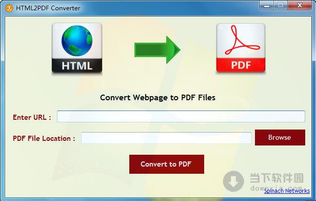 HTML2PDF Converter(网页转PDF格式软件) V1.0.0 免费版