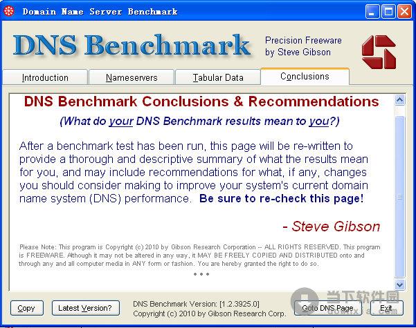 DNS Benchmark