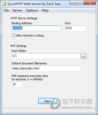 QuickPHP Web Server(Web服务器搭建) V1.14.0.150 官方版