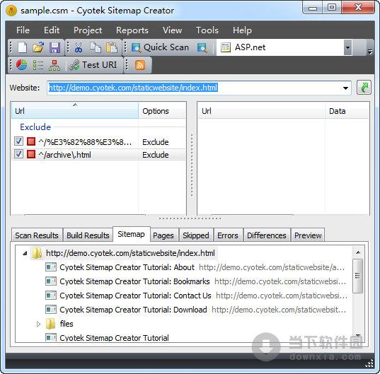 Cyotek Sitemap Creator