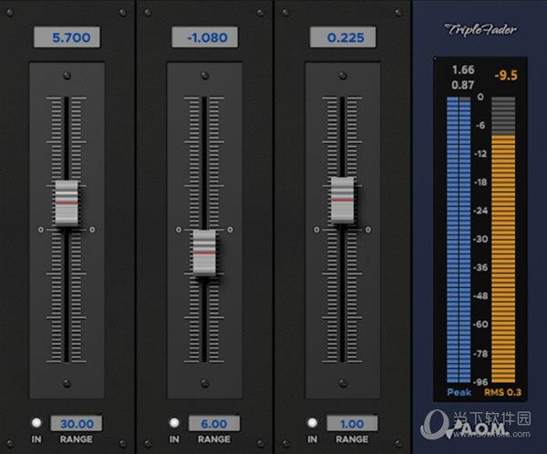 Triple Fader(VST增益控制插件) V1.14.1 官方版