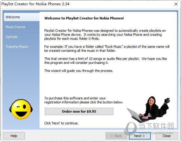 Playlist Creator for Nokia Phones(音乐传输软件) V2.34 官方版
