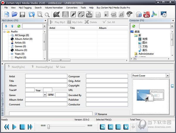 Zortam Mp3 Media Studio(mp3音频管理器) V28.35 官方版