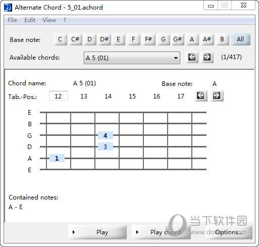 Alternate Chord(乐谱和弦软件) V1.840 官方版