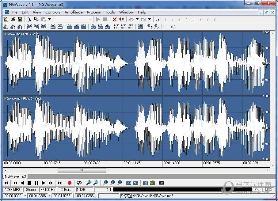 NGWave Audio Editor