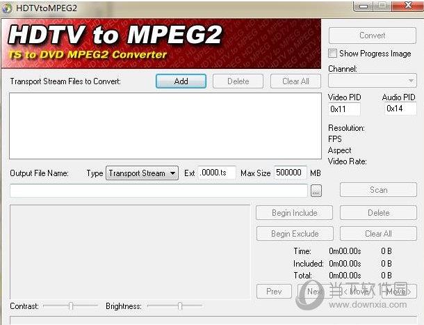HDTVtoMPEG2(视频转换合并工具) V10.6 官方版
