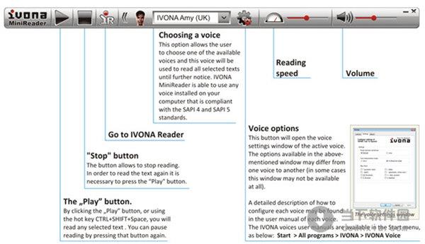 IVONA MiniReader(语音文本阅读器) V1.0.12 官方免费版