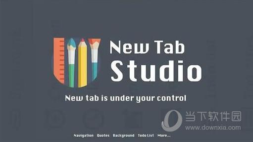 New Tab Studio