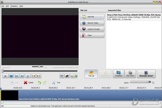 Soft4Boost Split Movie(电影剪裁工具) V6.6.9.989 官方版