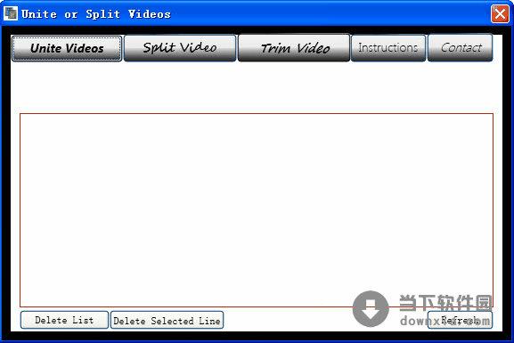 Unite or Split Videos(免费视频合并软件) V0.1 官方版
