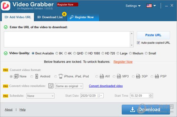 Auslogics Video Grabber(网页视频下载器) V1.0.0.0 官方版