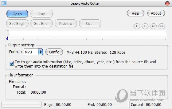 Leapic Audio Cutter(音频剪切工具) V5.0 官方版