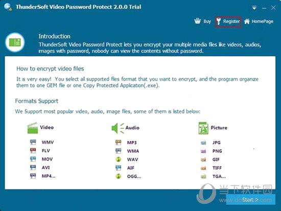 ThunderSoft Video Password Protect