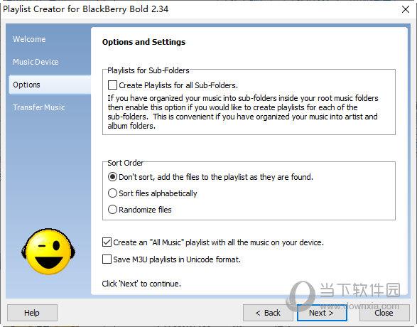 Playlist Creator for BlackBerry Bold