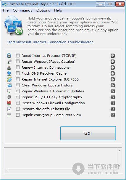 Complete Internet Repair(网络修复工具) V2.0.1.2103 英文绿色免费版