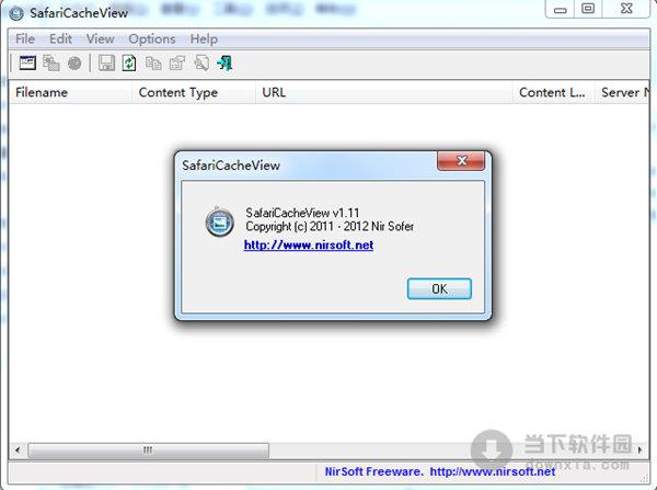 SafariCacheView(Safari浏览器缓存查看) 1.11 英文绿色免费版