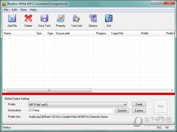 Bluefox WMA MP3 Converter