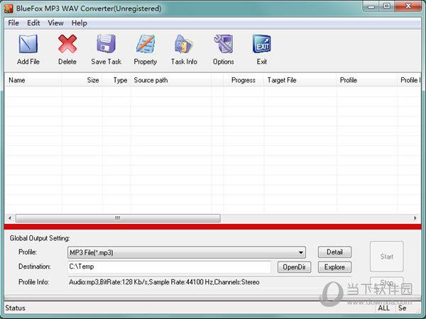 Bluefox MP3 WAV Converter