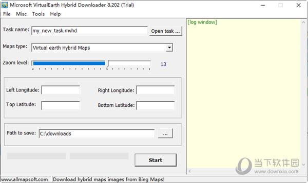 Microsoft Virtualearth Hybrid Downloader(地图下载器) V8.202 官方版
