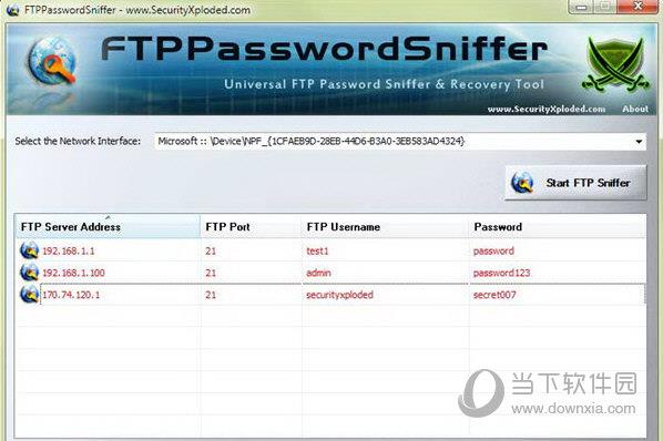 ftp嗅探器