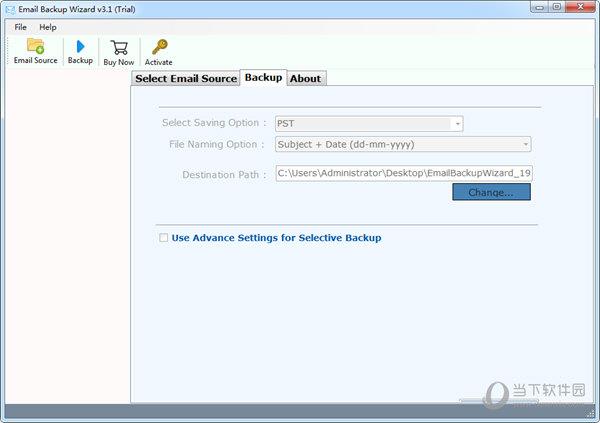 Email Backup Wizard