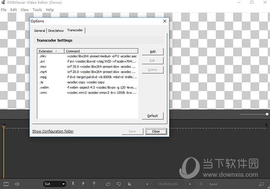 DVBViewer Video Editor