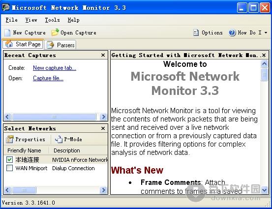 Microsoft Network Monitor V3.4  x32/x64 英文官方安装版
