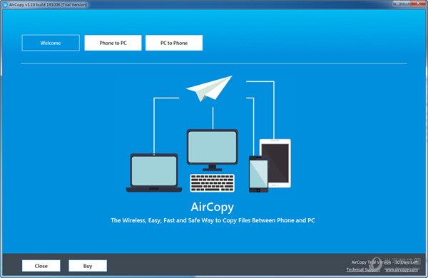 AirCopy(文件传输工具) V3.10 官方版