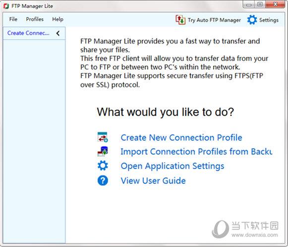FTP Manager Lite(FTP客户端) V2.31 官方版