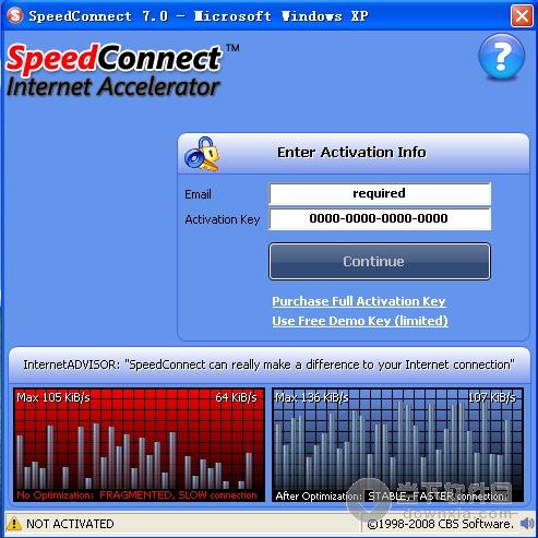 Speed Connect Internet Accelerator 7.5 英文绿色特别版