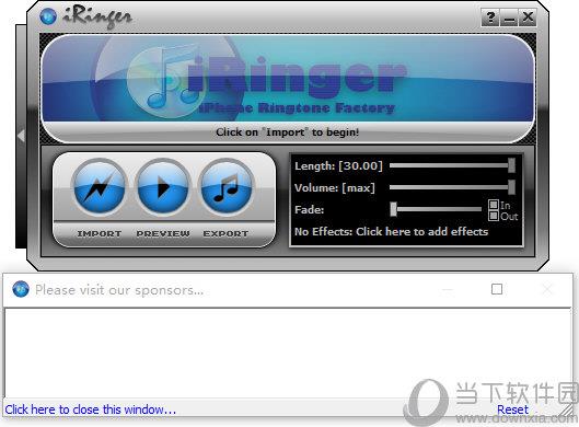 iRinger(iphone铃声制作软件) V4.2.0 中文版