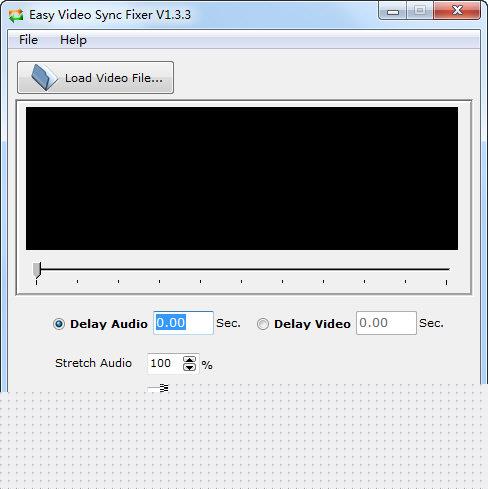 Easy Video Sync Fixer(视频音频不同步修复工具) V1.3.3 官方版